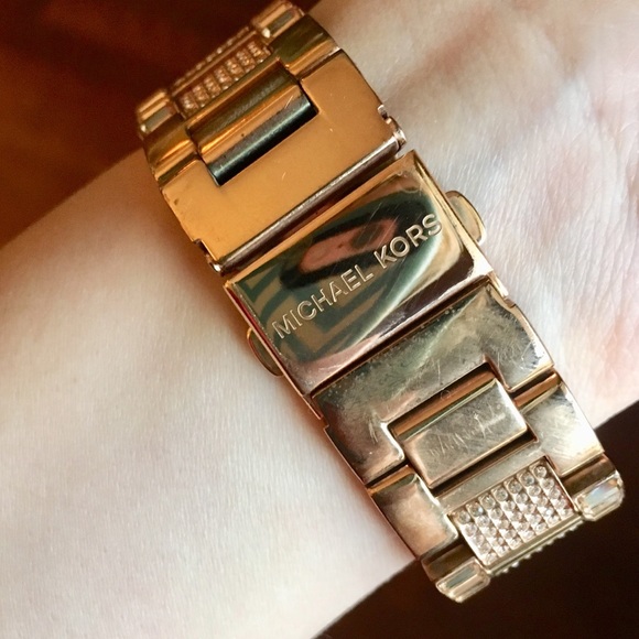 Rose Gold Michael Kors watch
